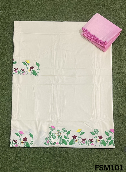 FSM101 | CREAM | Cotton Suit | Casual wear | Summer Suits | Regular  wear