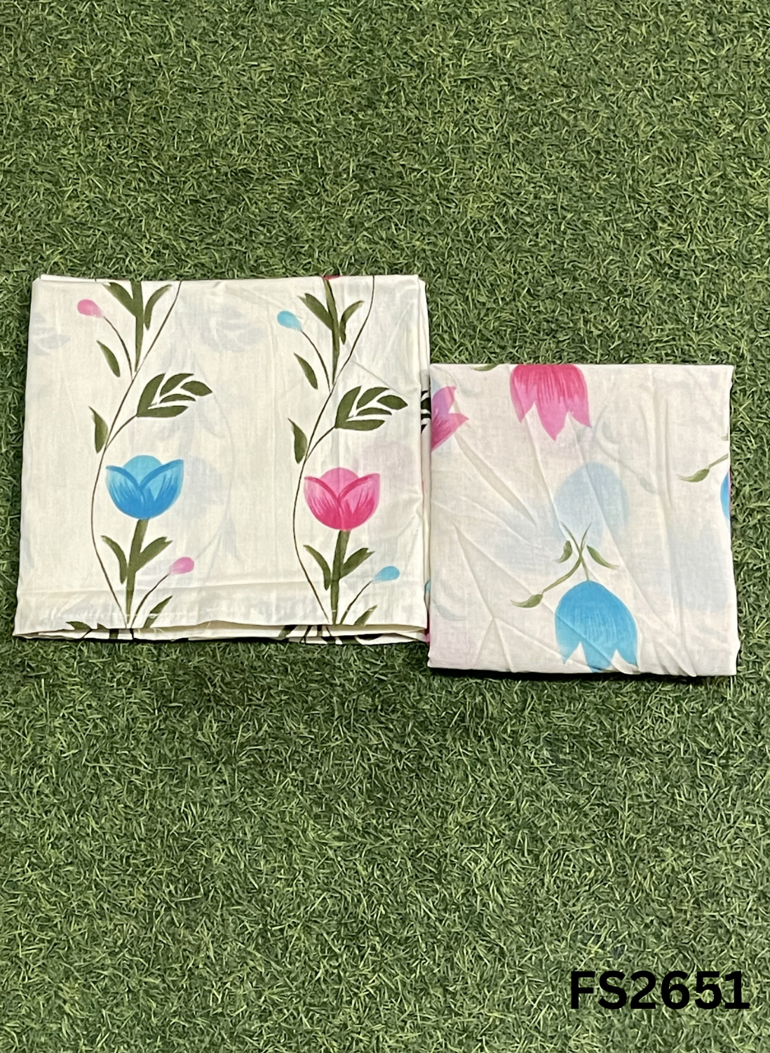 FS2651 | OFF WHITE | Cotton Suit | Casual wear  | Summer Suits | Regular  wear