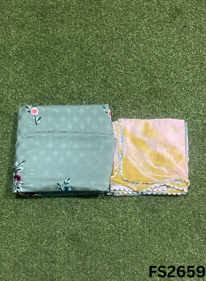 FS2659 | POWDER BLUE | Cotton Suit | Casual wear | Summer Suits | Regular wear