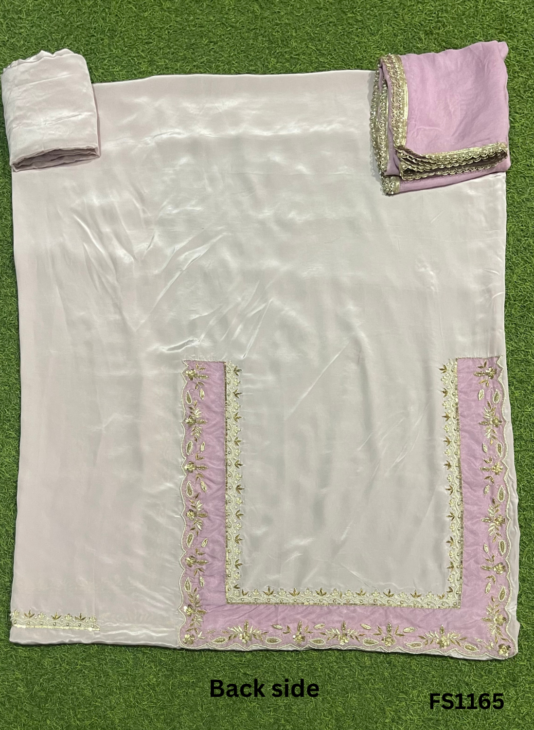 FS1165 | Crepe Suit | Party Wear | Wedding | Ring Ceremony | Festival