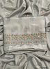 FS2110 | Grey | Crepe Suit | Hand-Work | Party Wear | Wedding | Ring Ceremony | Festival | Bridal Suit
