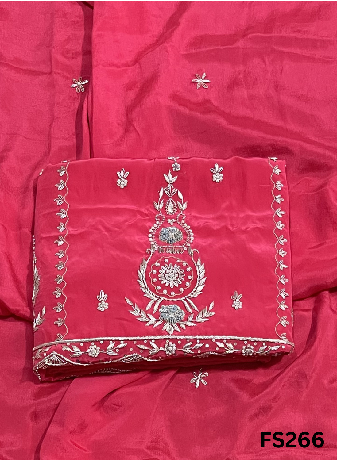 FS266 | Crepe Suit | Party Wear | Wedding | Ring Ceremony | Festival |