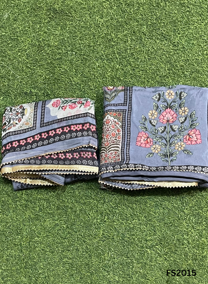 FS2015 | Pink | Crepe Suit | Hand-Work | Party Wear | Wedding | Ring Ceremony | Festival | Bridal Suit