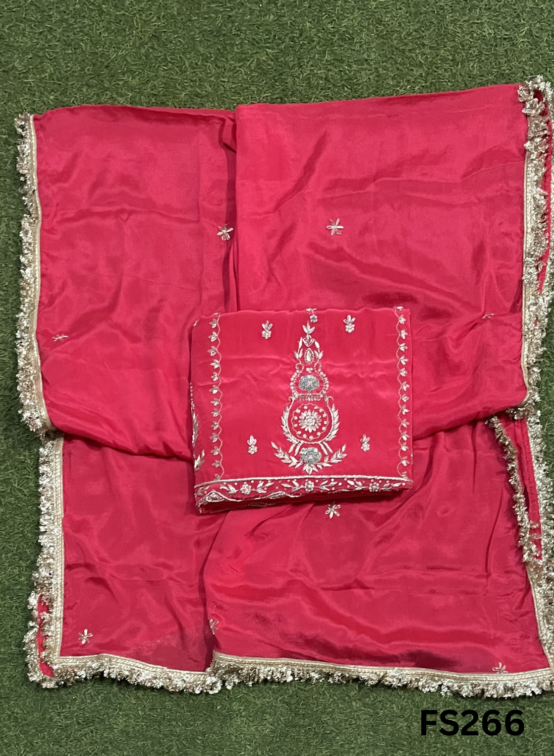 FS266 | Crepe Suit | Party Wear | Wedding | Ring Ceremony | Festival |