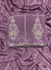 FS371 | Purple | Crepe Suit | Wedding | Party Wear | Ring Ceremony | Festival Suit | Allover suit |