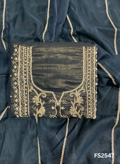 FS2547 | MEHROON |  Shimmer Suit | Party Wear | Wedding | Jaggo | Ring Ceremony | Festival |