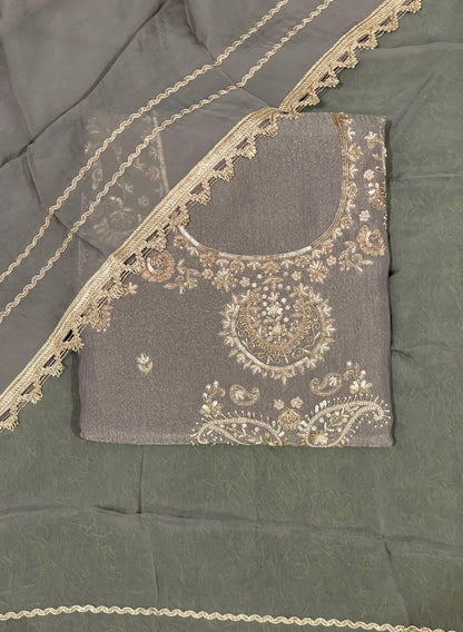 Crush Shimmer Suit | Party Wear | Wedding | Jaggo | Ring Ceremony | Festival | FS232
