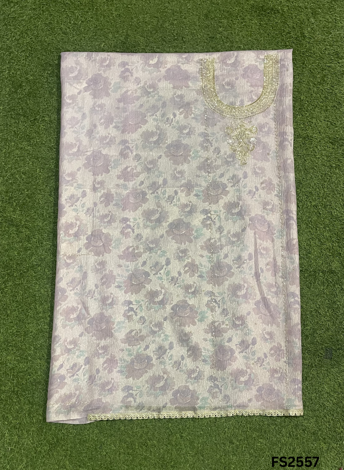 FS2557 | Crush Shimmer Suit | Party Wear | Wedding | Jaggo | Ring Ceremony | Festival |