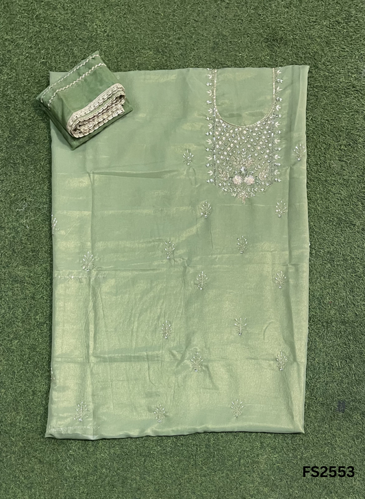 FS2553 | Pista | Crush Shimmer Suit | Party Wear | Wedding | Jaggo | Ring Ceremony | Festival |