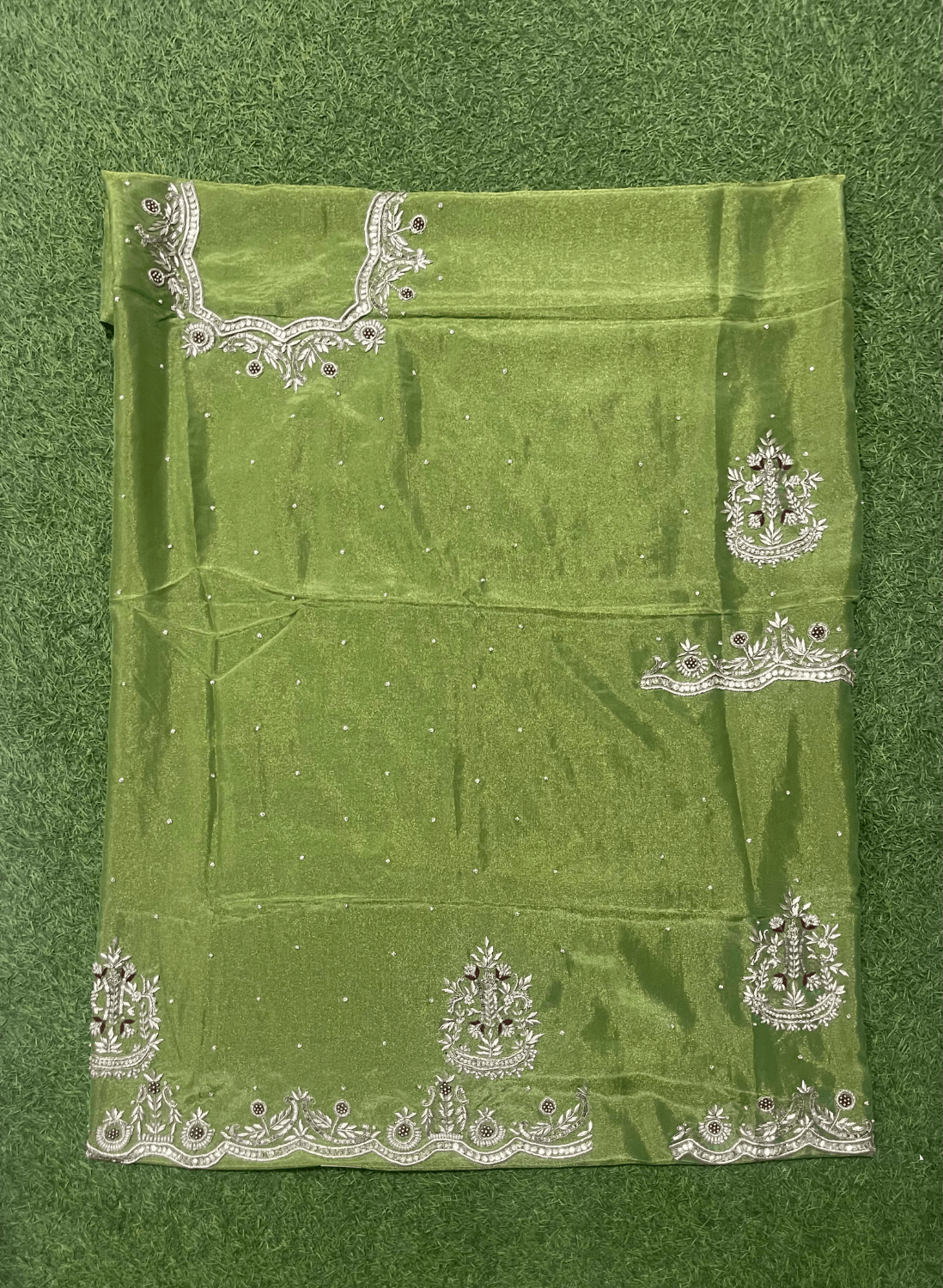 FS562 | Mehandi| Shimmer Suit | Party Wear | Wedding | Jaggo | Ring Ceremony | Festival| F9BCFAA