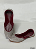 FF130 | Silver | Thread Work Punjabi Jutti