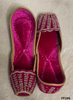 FF196 | Hot-Pink  | Velvet  | Hand -Work | Punjabi Jutti