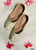 FF207 | Golden | Hand-Work | Punjabi Jutti