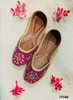 FF188 | Hot-Pink | Hand-Work | Punjabi Jutti