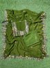 FS294 | Organza Suit | Party Wear | Wedding | Jaggo | Ring Ceremony | Festival|