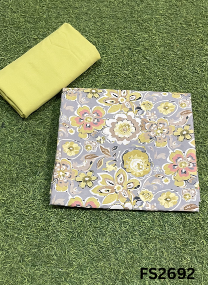 FS2692 | Butter Cotton Suit | Casual wear | Summer Suits | Regular  wear