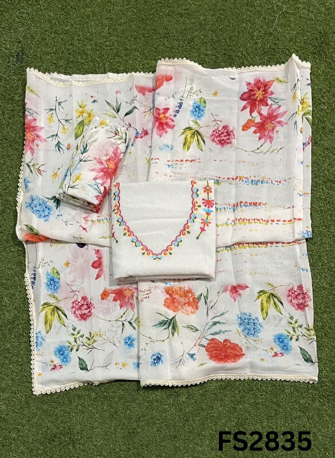 FS2835 | Mul-Cotton | Casual wear  | Summer Suits | Regular  wear
