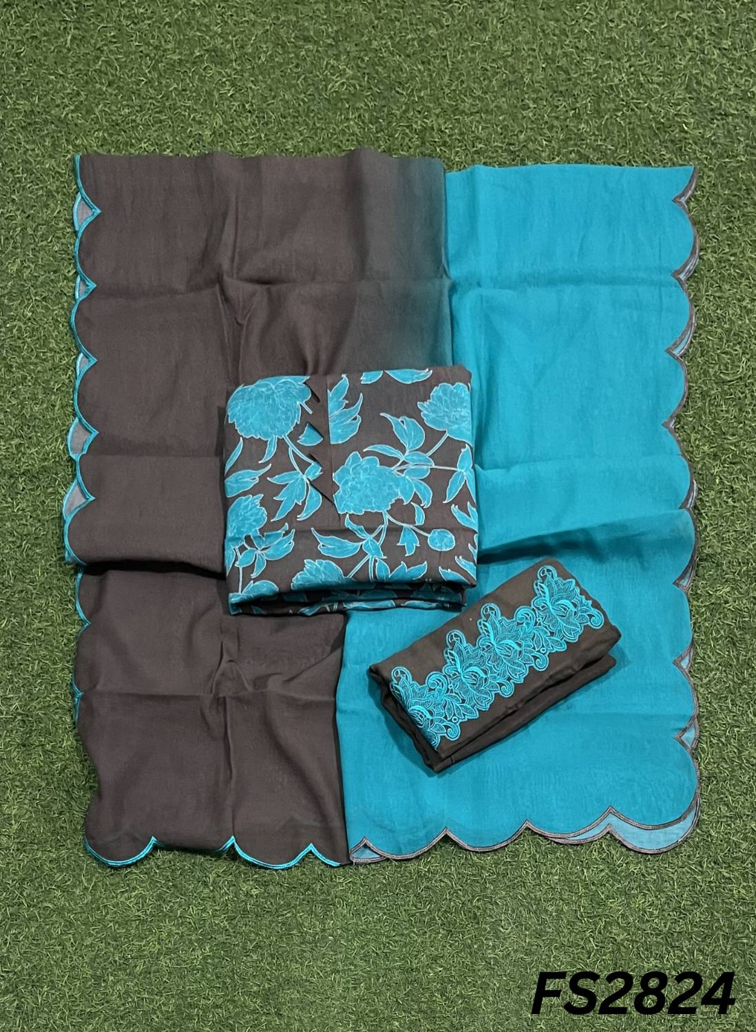 FS2824 | Pure Mul-Cotton | Casual wear | Summer Suits | Regular  wear
