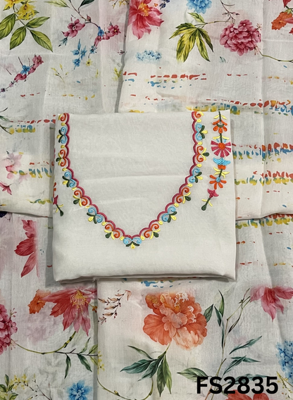FS2835 | Mul-Cotton | Casual wear  | Summer Suits | Regular  wear