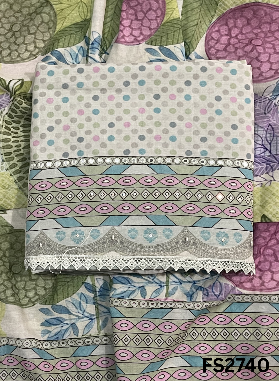 FS2740 | Mul-Cotton Suit | Casual wear  | Summer Suits | Regular wear