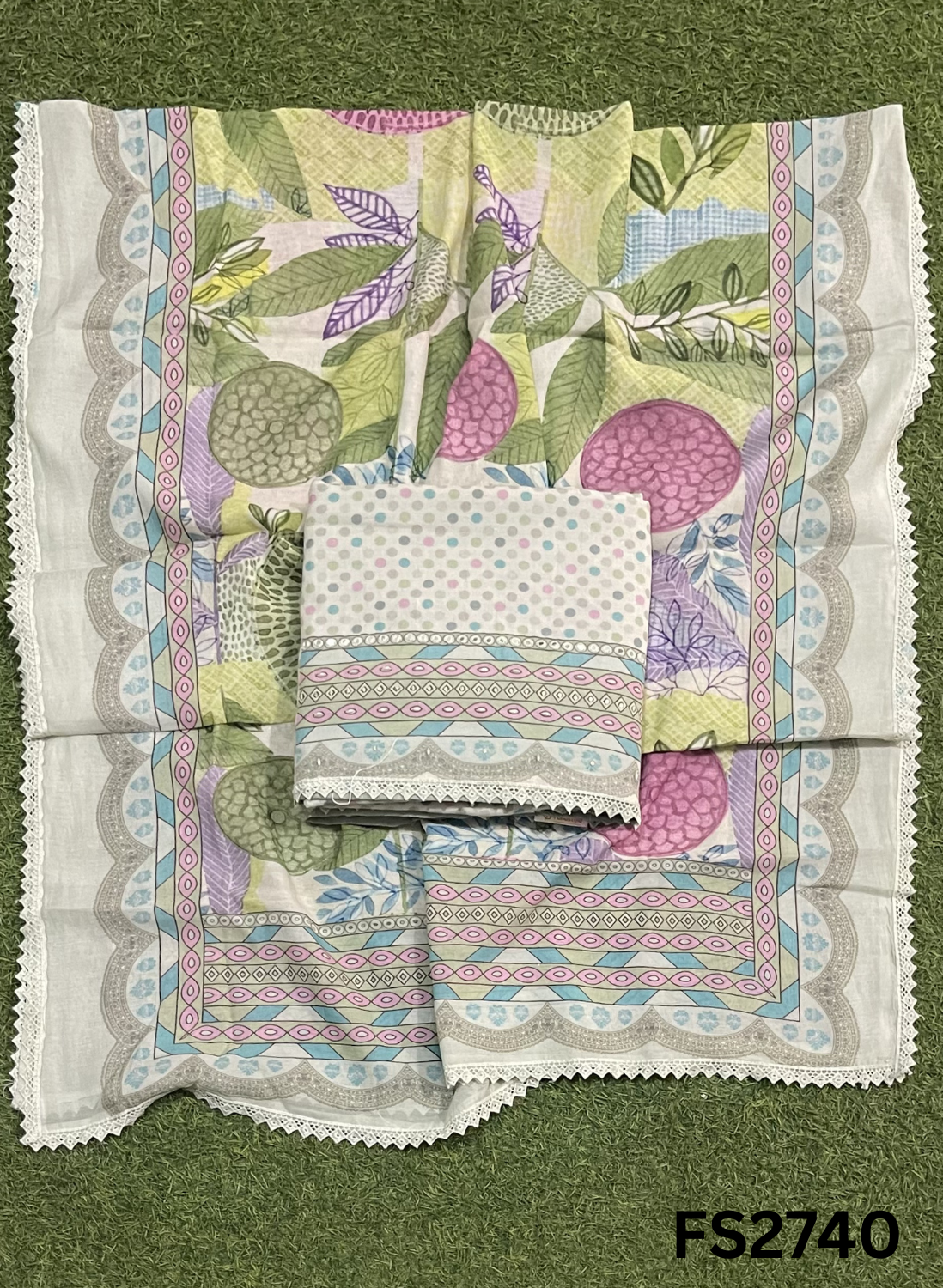 FS2740 | Mul-Cotton Suit | Casual wear  | Summer Suits | Regular wear