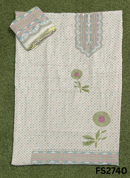 FS2740 | Mul-Cotton Suit | Casual wear  | Summer Suits | Regular wear