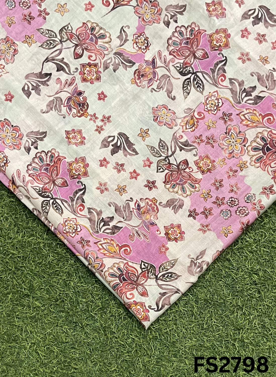 FS2798 | Pure Mal Chanderi Cotton Suit | Casual wear | Summer Suits | Regular wear