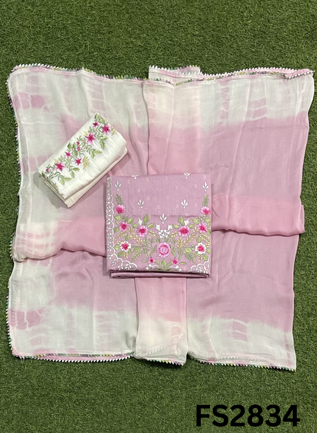 FS2834 | Pure  Cotton Suit | Casual wear | Summer Suits | Regular wear