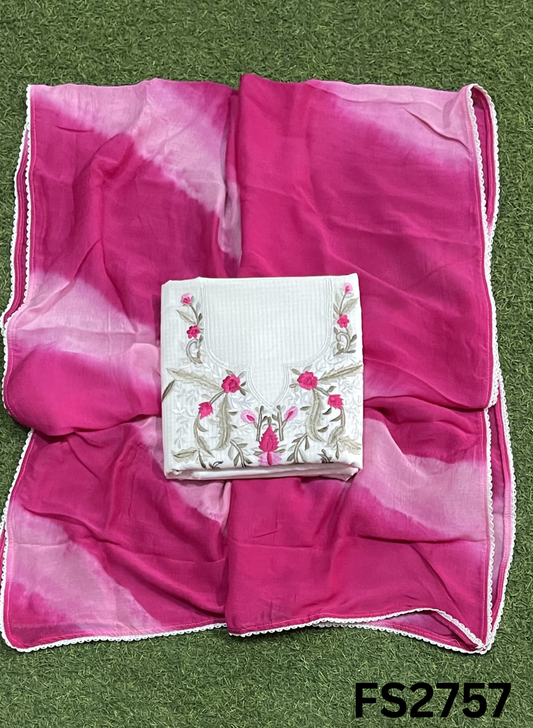 FS2757 | Ruby Cotton Suit | Casual wear  | Summer Suits | Regular  wear