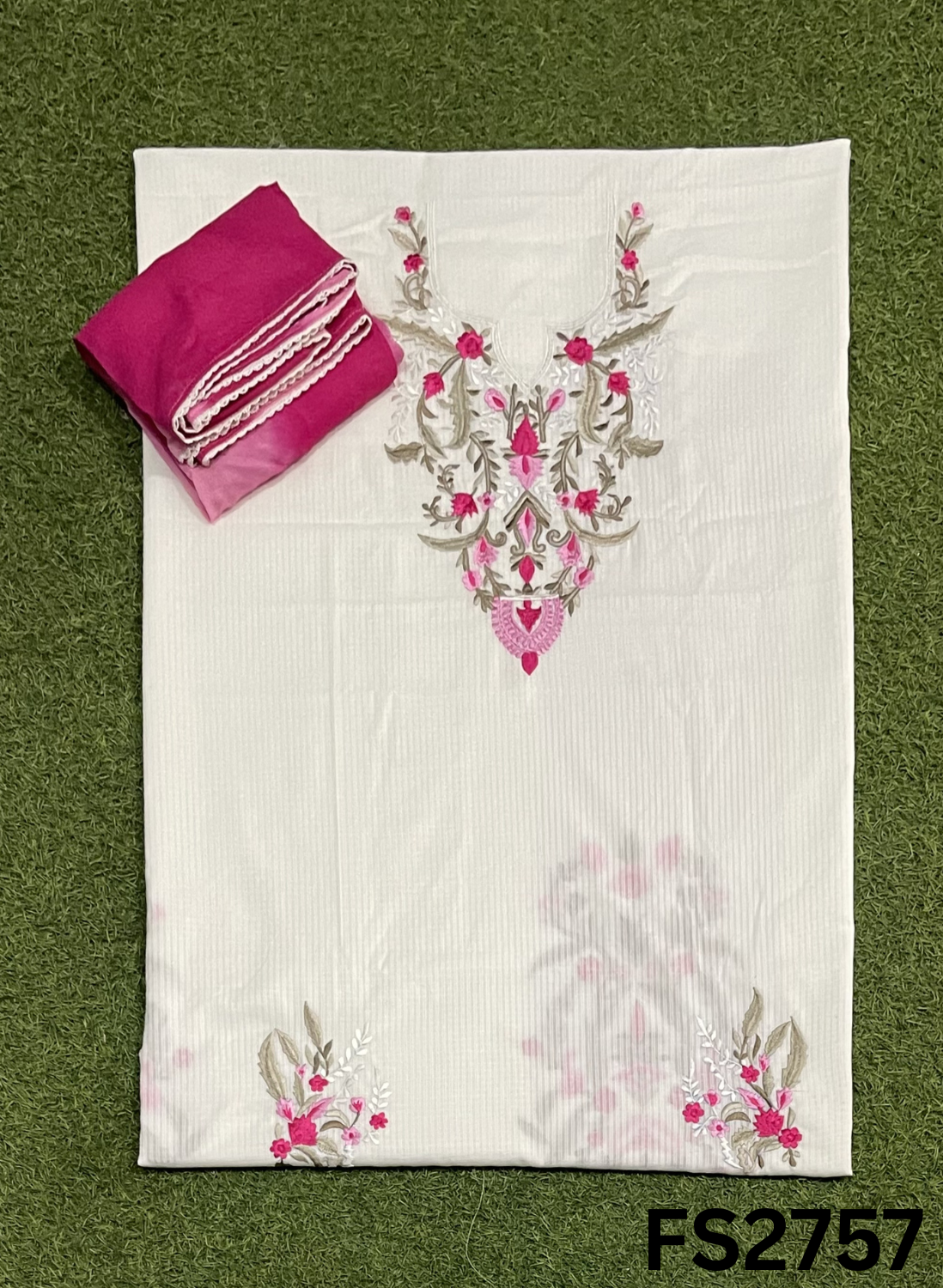 FS2757 | Ruby Cotton Suit | Casual wear  | Summer Suits | Regular  wear