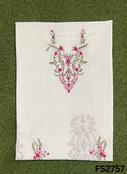 FS2757 | Ruby Cotton Suit | Casual wear  | Summer Suits | Regular  wear
