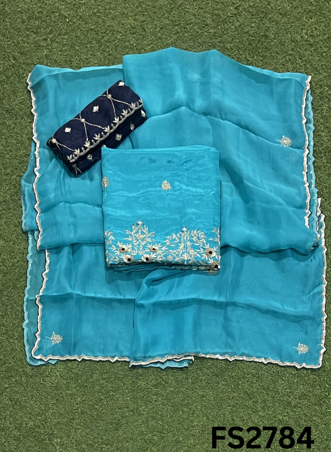 FS2784 | Silk | Party Wear | Wedding | Jaggo | Ring Ceremony | Festival  |