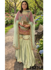 FS2768 | Silk | Party Wear | Wedding | Jaggo | Ring Ceremony | Festival | Contrast |