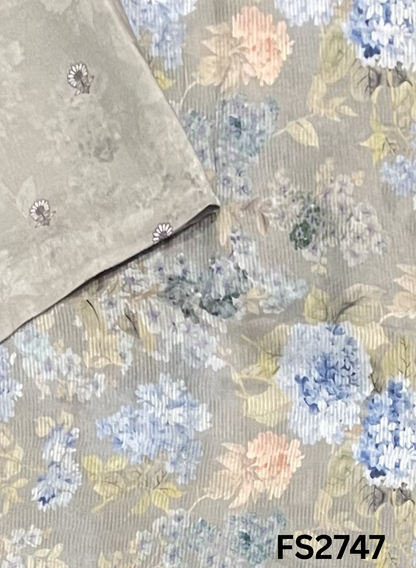 FS2747 | Tebi Muslin Cotton Suit | Casual wear | Summer Suits | Regular  wear |