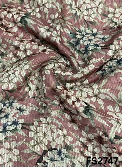 FS2747 | Tebi Muslin Cotton Suit | Casual wear | Summer Suits | Regular  wear |