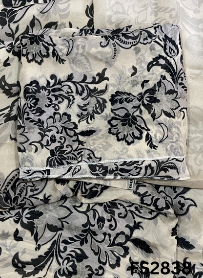 FS2838 | Twill  Organza Suit | Party Wear | Wedding | Jaggo | Ring Ceremony | Festival