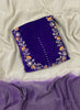 FS852 | Purple velvet Suit | Party Wear | Wedding | Jaggo | Ring Ceremony | Festival |