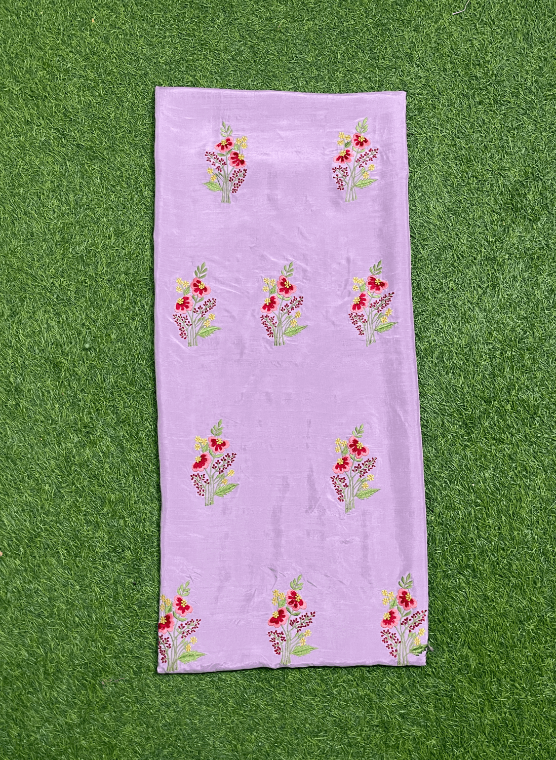 Lavender  Color | Raw Silk Suit | Party Wear | Wedding | Jaggo | Festival| FS506