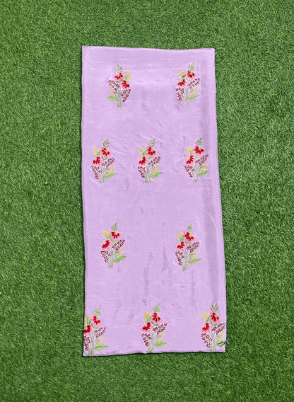 Lavender  Color | Raw Silk Suit | Party Wear | Wedding | Jaggo | Festival| FS506