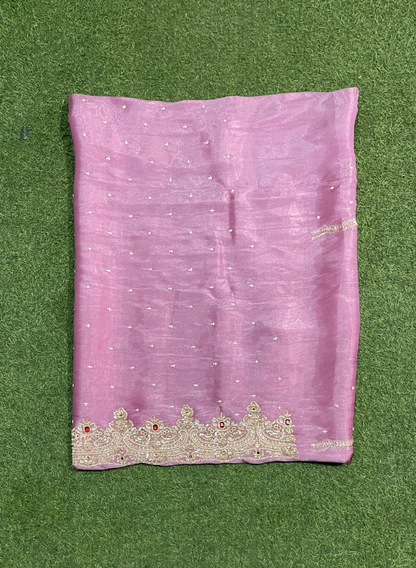 FS2484 | Pink | Shimmer Suit | Party Wear | Wedding | Jaggo | Ring Ceremony | Festival