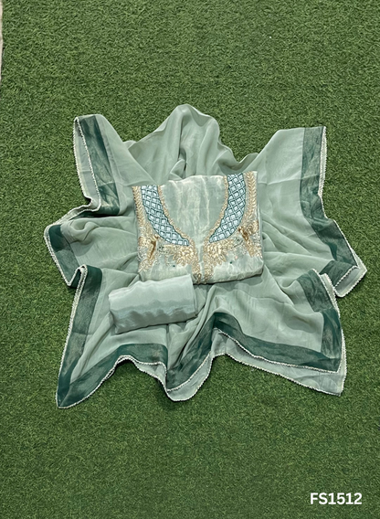 FS1512| Shimmer Suit | Party Wear | Wedding | Jaggo | Ring Ceremony | Festival| F9HCAA