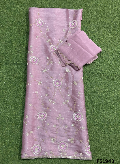 FS1943 | Levender | Shimmer Suit | Party Wear | Wedding | Jaggo | Ring Ceremony | Festival