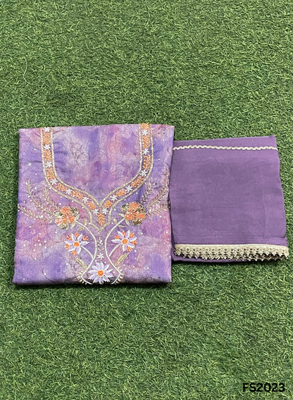 FS2023 | Sea-Green | Shimmer Suit | Party Wear | Wedding | Jaggo | Ring Ceremony | Festival