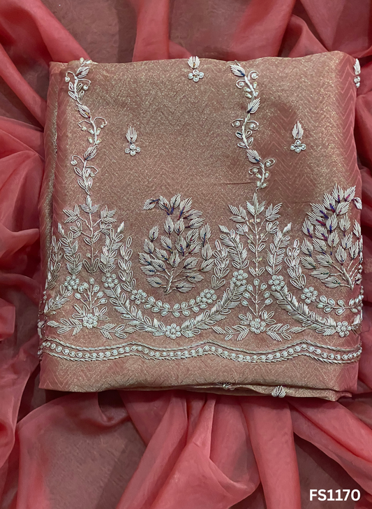 FS1170 | Shimmer Suit | Party Wear | Wedding | Jaggo | Ring Ceremony | Festival |