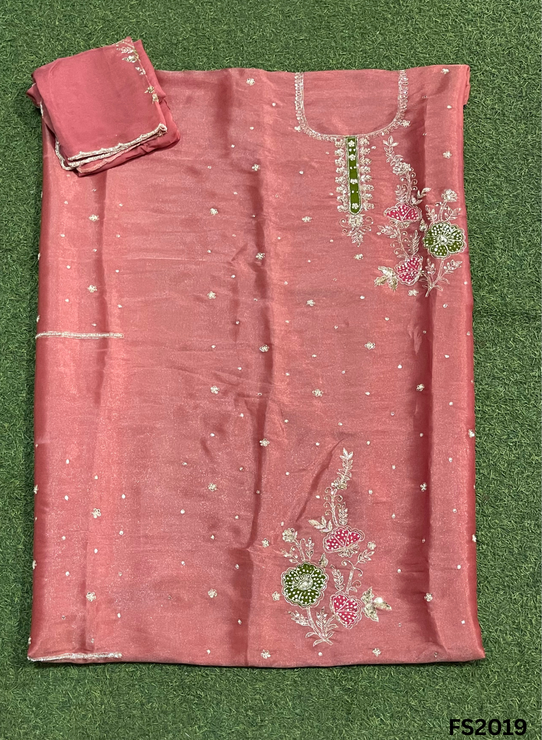 FS2019 | Gajari | Shimmer Suit | Party Wear | Wedding | Jaggo | Ring Ceremony | Festival