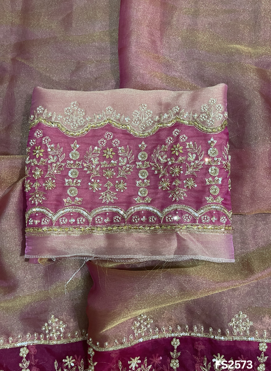 FS2573 | Hot-Pink | Shimmer Suit | Party Wear | Wedding | Jaggo | Ring Ceremony | Festival