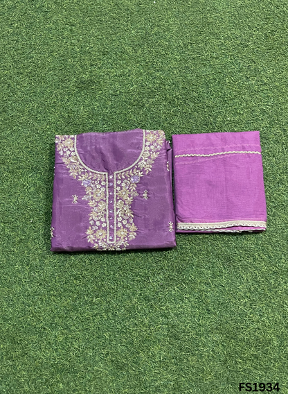 FS134 | Mehandi | Shimmer Suit | Party Wear | Wedding | Jaggo | Ring Ceremony | Festival