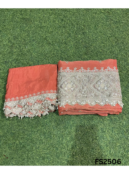 FS2506 |  Pink | Shimmer Suit | Party Wear | Wedding | Jaggo | Ring Ceremony | Festival