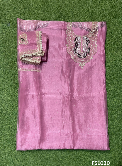 FS1030 | Onion | Crush Shimmer Suit | Party Wear | Wedding | Jaggo | Ring Ceremony | Festival |