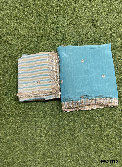 FS2012 | Crush Shimmer Suit | Party Wear | Wedding | Jaggo | Ring Ceremony | Festival |